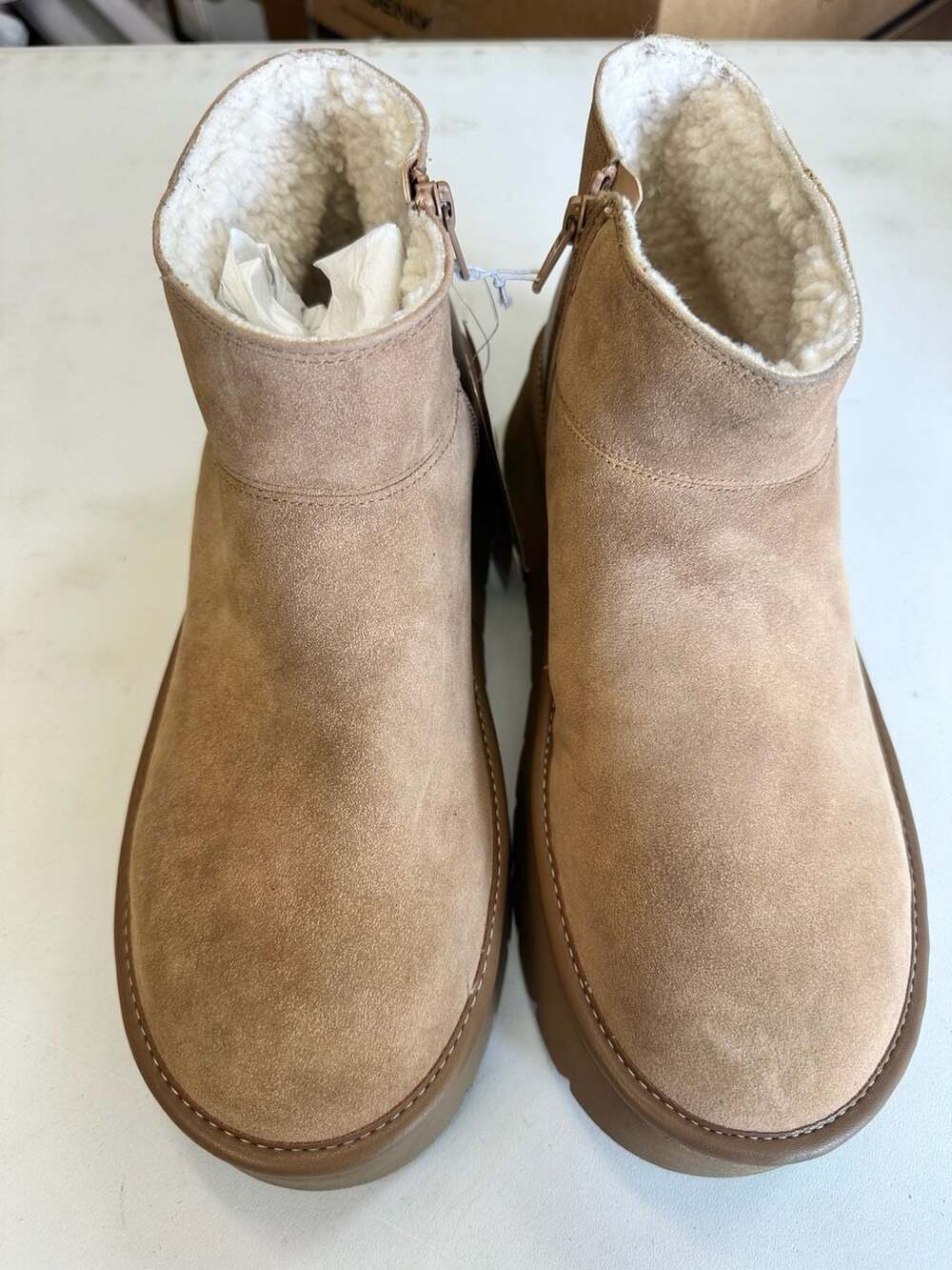 Wild Fable Missy Platform Boots Size 10 Tan